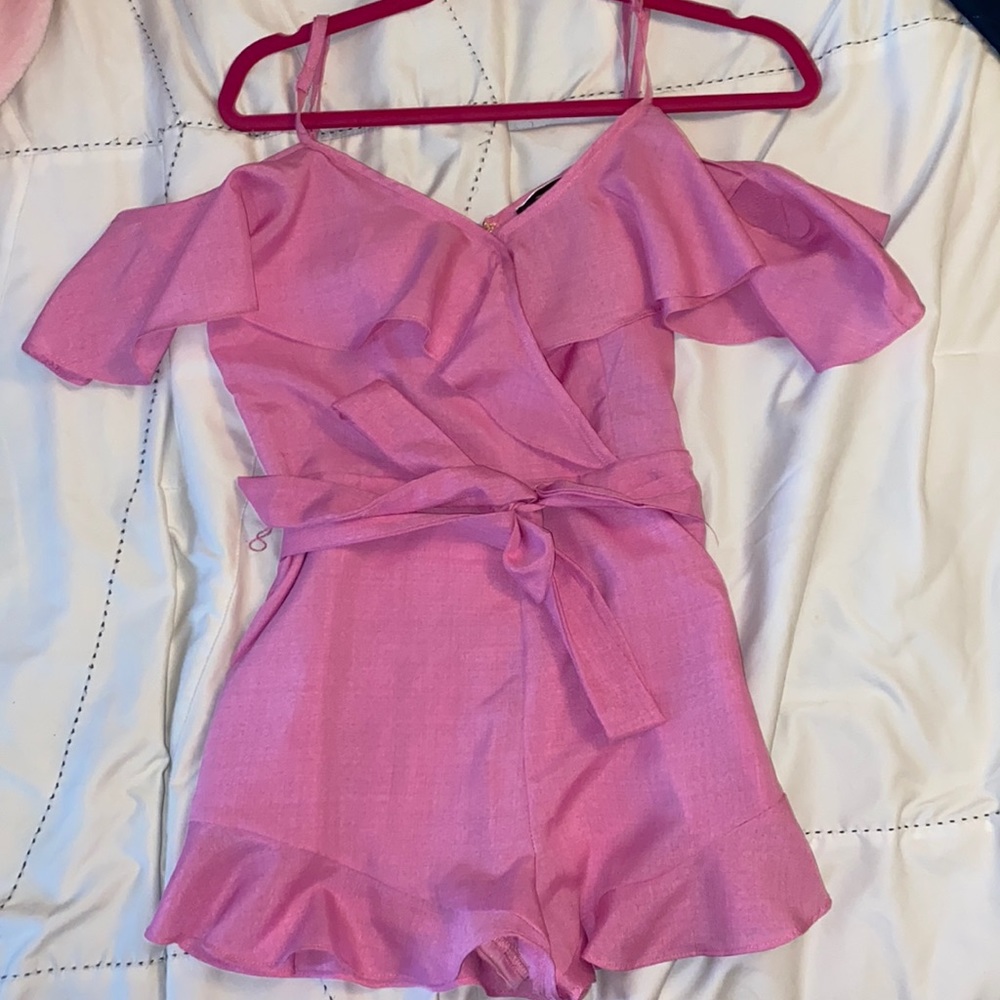 Pink romper